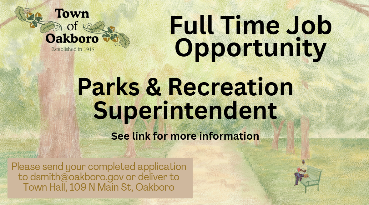 Parks & Recreation Superintendent